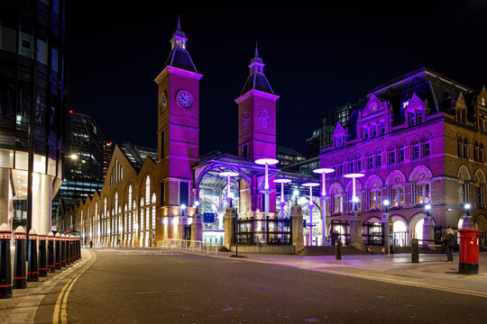 Liverpool Street Station, A Central London Railway Terminus In The North-eastern Corner Of The City Of London