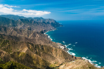 Almaciga Coast View In Tenerife, Spain