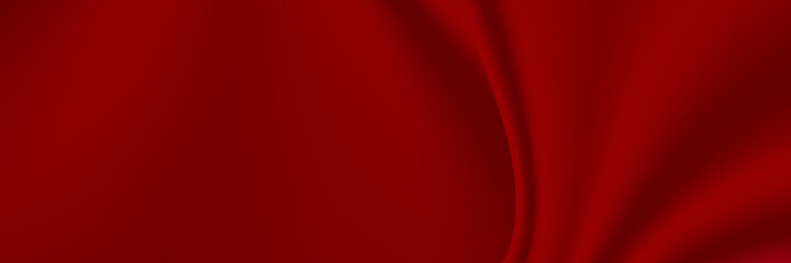 Abstract vector purple wave silk or satin fabric on red background for grand opening ceremony or other occasion 