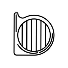 musical instrument outline icon