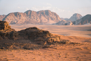 Jordan desert / Wadi Rum