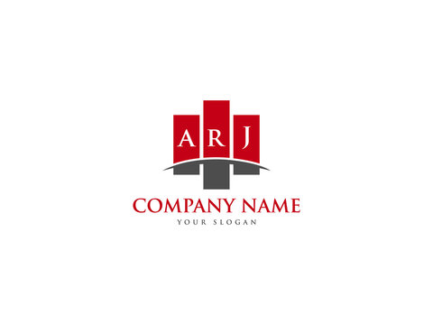 ARJ Logo Letter Design For Business