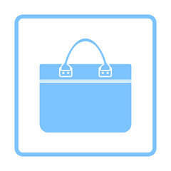 Business Woman Briefcase Icon