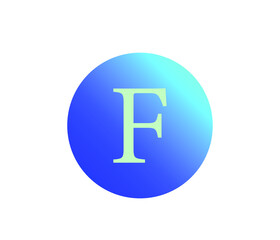 Letter F logo icon design template elements X letter symbol business company vector icon