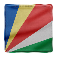 Seychelles 3d flag