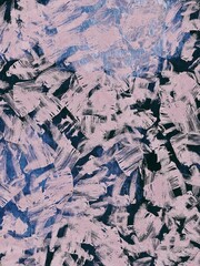 Painting brush texture decoration with art acrylic poster design. Abstract art background with watercolor stain elements. Digital art illustration