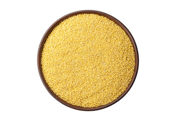 raw millet grains