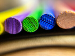  chalk macro photo 