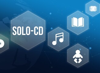Obraz premium Solo-CD