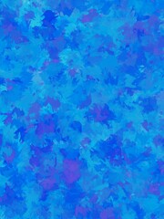 Painting brush texture decoration with art acrylic poster design. Abstract art background with watercolor stain elements. Digital art illustration