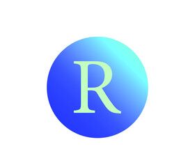 Letter R logo icon design template elements X letter symbol business company vector icon
