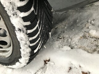 Spur Winter Schnee Winterreifen straße road auto