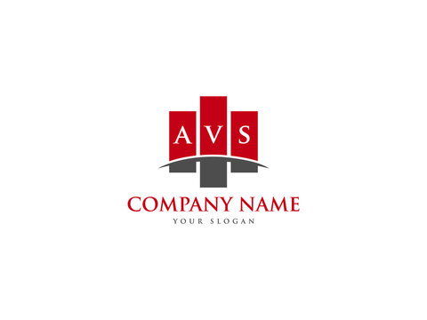 Letter AVS Logo Icon Design For Kind Of Use