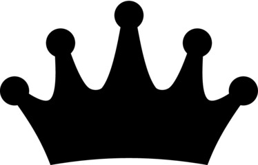 Vector illustration of the tiara crown