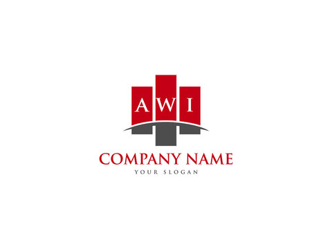 AWI Logo Letter Design For Business