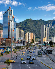 Bogotá urban landscape