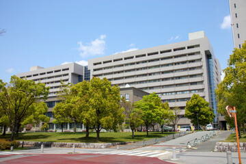 大阪大学病院の建物