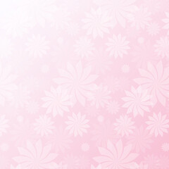Naklejka na ściany i meble Pink floral background