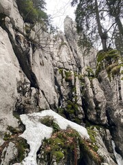 Samarske stijene natural park in Croatia, landscape
