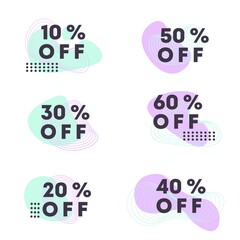 Sale banner badge. Special offer discount tags. Coupon shape templates design. Cyber monday sale discounts. Black friday shopping icons. Best ultimate offer badge. Super discount icons. Vector banners