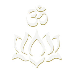 lotus flower, vector