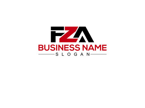 FZT Logo Letter Vector For Brand