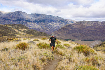 Obraz premium Trekking in beautiful Patagonia National Park, Aysen, Patagonia, Chile