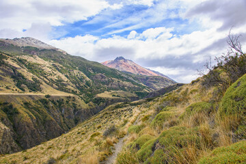 Stunning sceneries along Patagonia National Park, Aysen, Patagonia, Chile