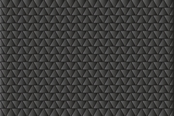 Seamless pattern of geometric shape. Black background
