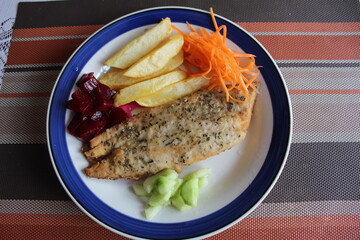 fried fish food pippin 