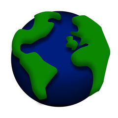 Weltkugel - Erde - Earth