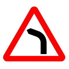 Left Turn Traffic Sign