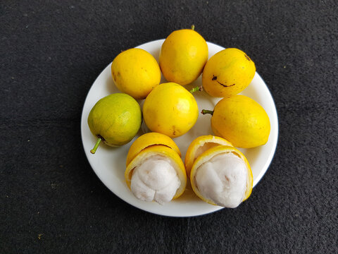 Platonia insignis, the sole species of the genus Platonia, is a tree of the family Clusiaceae native to South America,  specially in Amazon Rainforest. Manau, Amazon &ndash; Brazil.