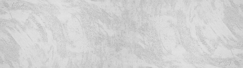 Bright light white gray grey grunge stone concrete plaster facade wall texture background panorama...