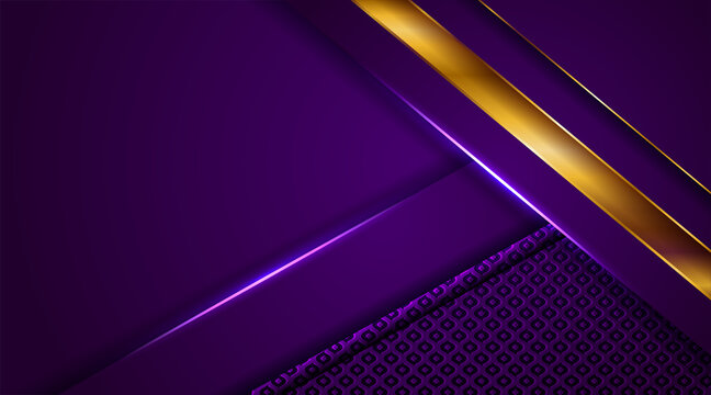 purple and gold