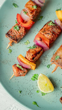brochetas de pollo