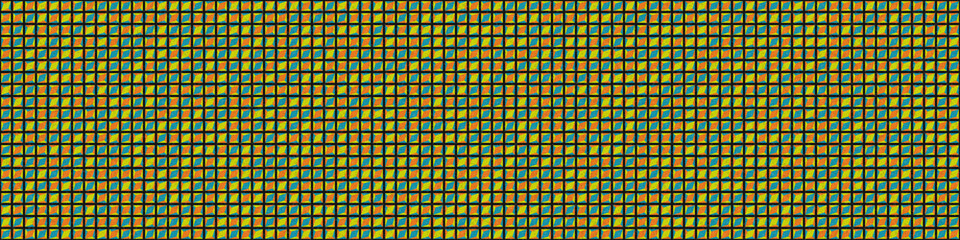 Abstract Geometric Pattern generative computational art illustration