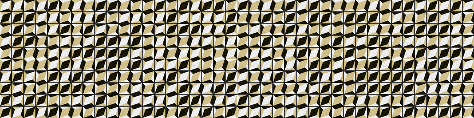 Abstract Geometric Pattern generative computational art illustration
