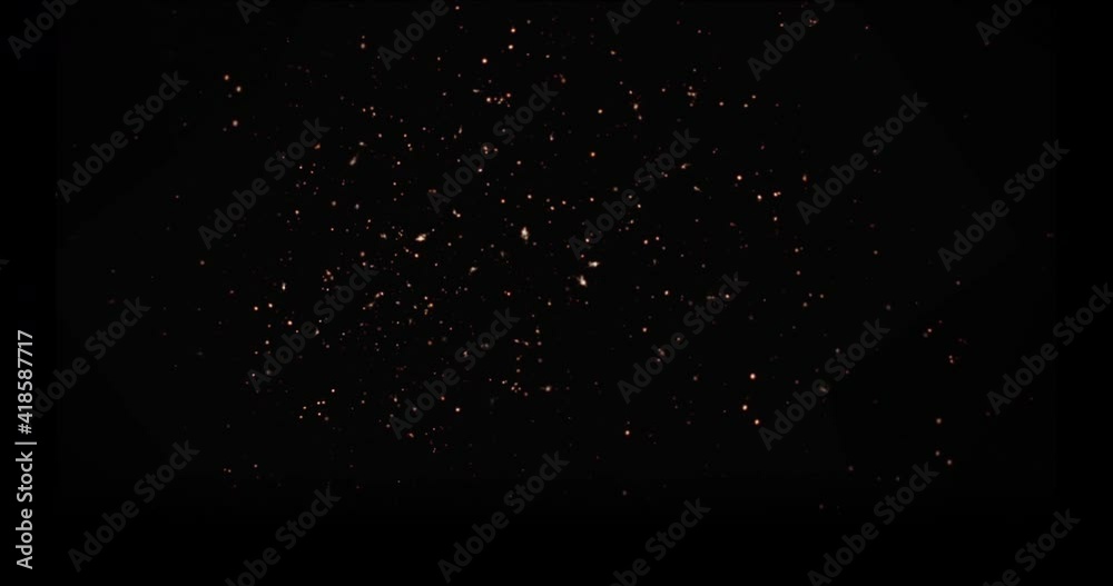 Canvas Prints rising powerful blast and explosion from ground with flying pieces. 4k vfx element black background 