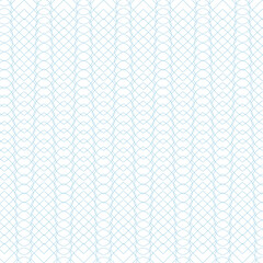 Vector illustration of tangier grid, abstract guilloche background