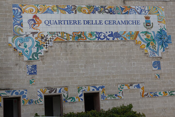 Grottaglie Stadt der Keramik Salento Apulien