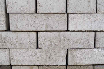 brick wall, square format