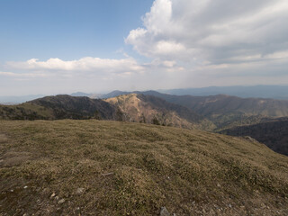 Monte Tsurugi, en el Valle de Iya, en la isla de Shikoku, Japón