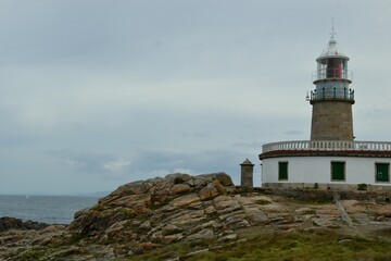 Fototapeta na wymiar Faro de Corrubedo, Galicia