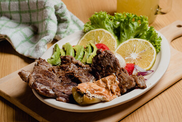 Authentic mexican food served in a restaurant