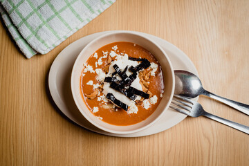 Authentic mexican food served in a restaurant