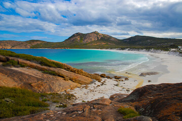 Obraz premium Beach at Hellfire Bay, WA, Australia
