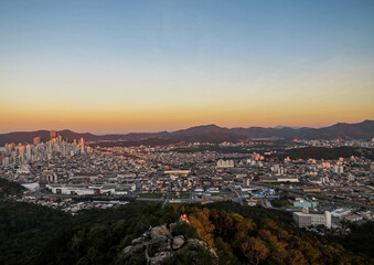 A vista de cima de Camboriú 