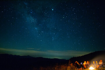 Fototapeta premium sky with stars