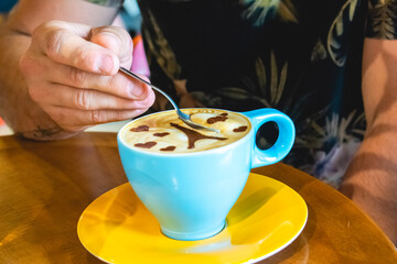 coffee and milk